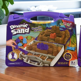 Kineticni pesek v kovcku – sanjski grad